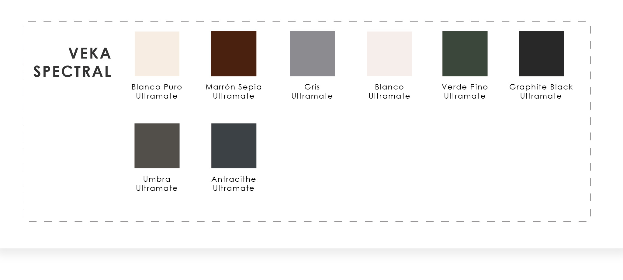 VEKA Spectral Colors